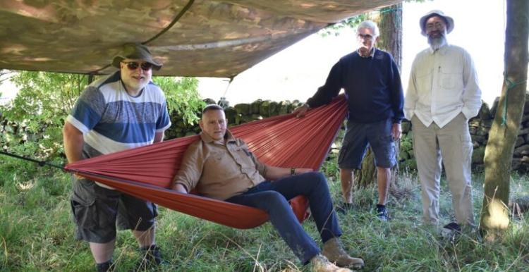 Carers’ Resource held a bushcraft day this autumn on Baildon Moor